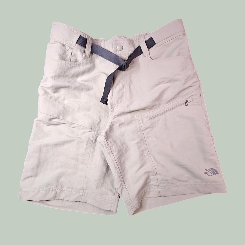 The North Face Mens Paramount Peak II‎ Hiking Shorts Tan Beige Size L NF0A2WL9